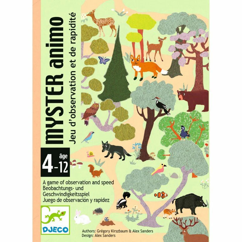 Myster Animo, Juego de Cartas