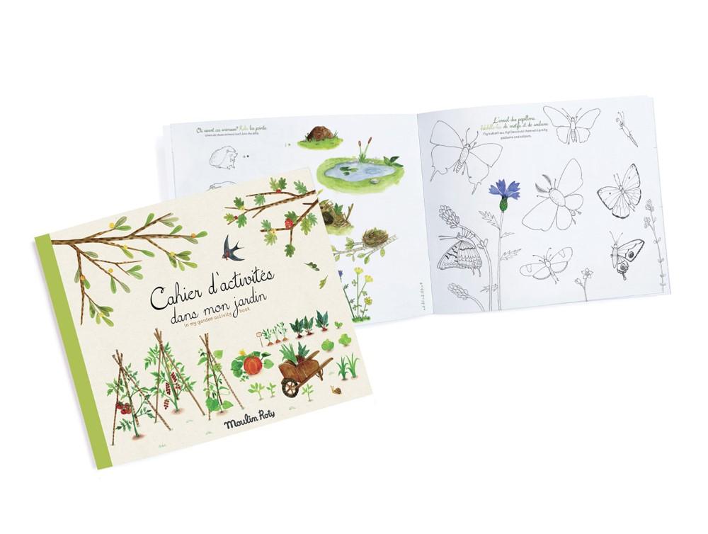 Activity booklet (36 p.) Le jardin du moulin Moulin Roty