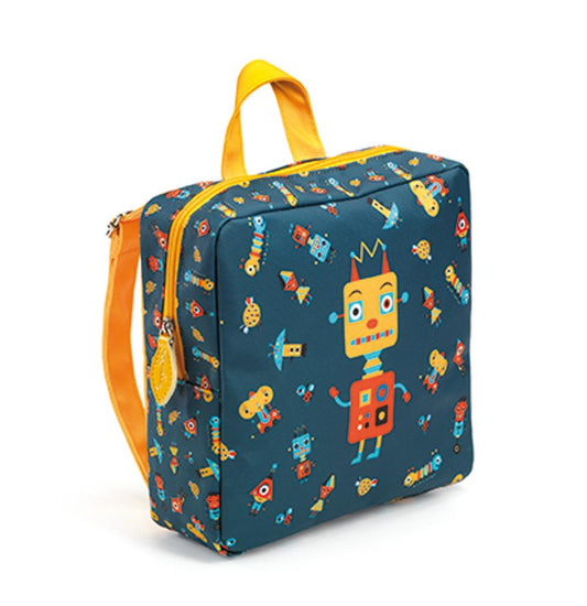 Mochila Preescolar Robot Djeco