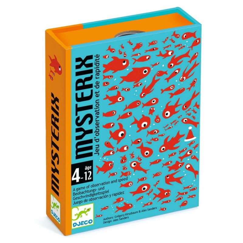 Mysterix - Juego de cartas de observación y rapidez