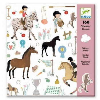 160 Stickers Caballos