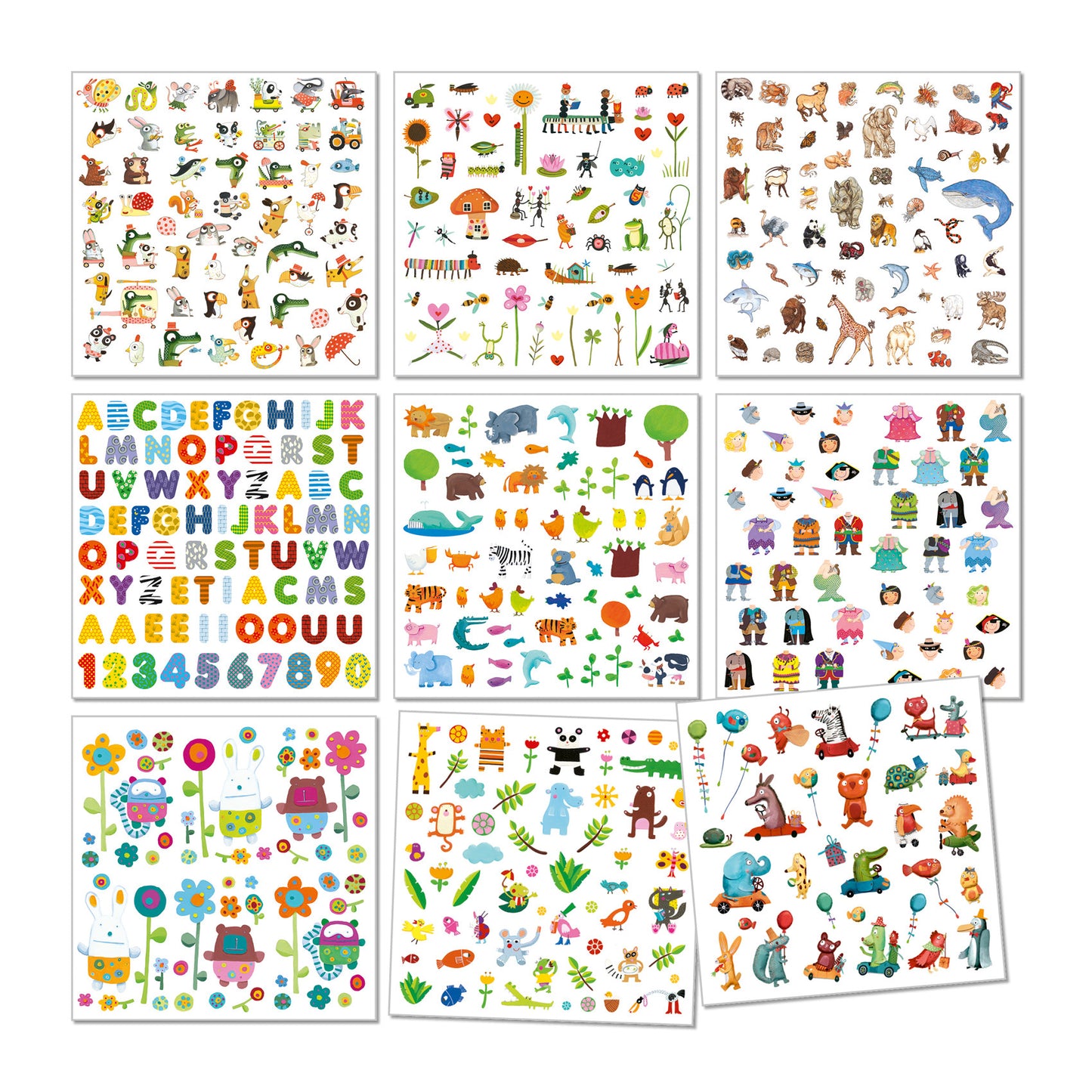 1000 Stickers Djeco