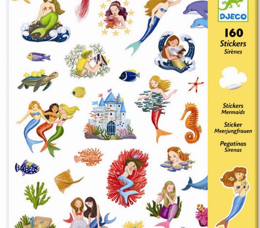 160 Stickers Sirena Djeco