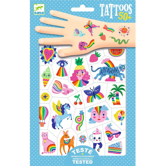 Tattoos Djeco Arco Iris