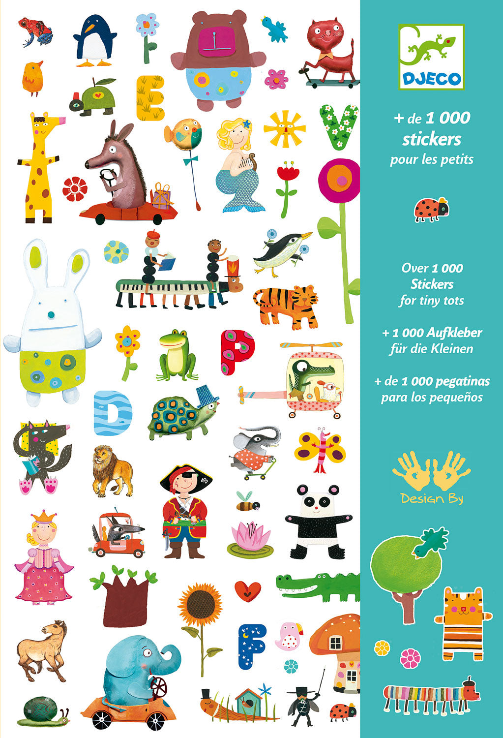 1000 Stickers Djeco